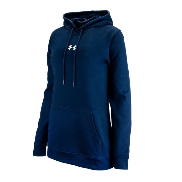 Under Armour Women's Rival Fleece Hoodie - Picture 8 of 12